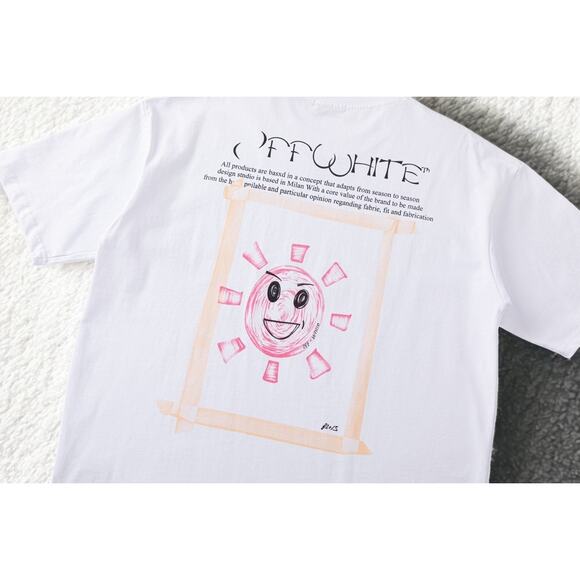 OFF-WHITE Crew neck, short sleeves Size: L - Picture 3 of 7